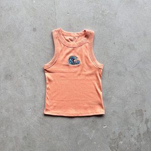 WAVES embroidered TANK TOP.